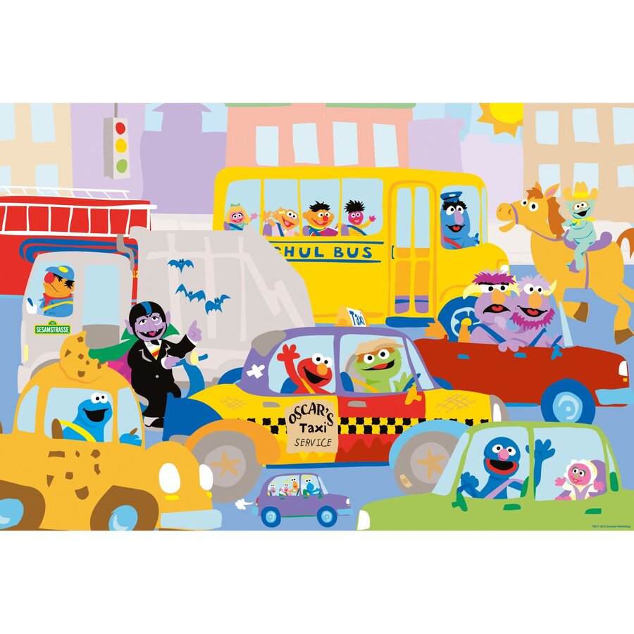 Schmidt games in traffic, jigsaw puzzle (100 pieces)