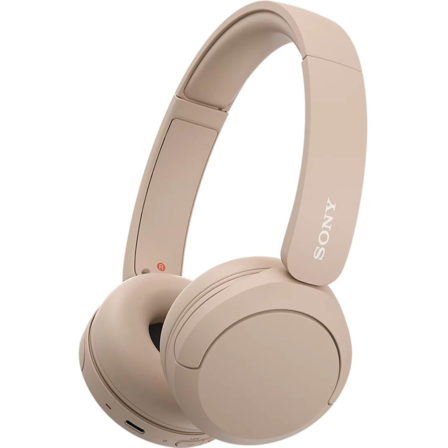 Casti Over Ear WH-CH520 Bluetooth USB-C Beige