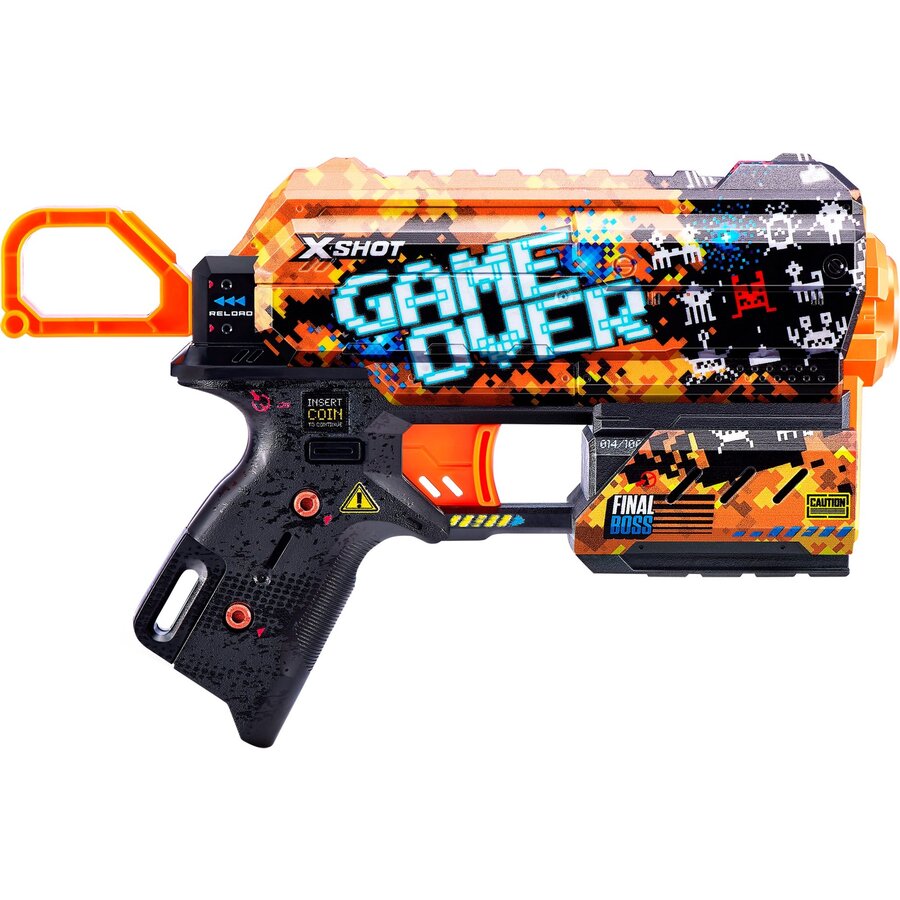 Jucarie X-Shot Skins - Flux Game over, dart blaster