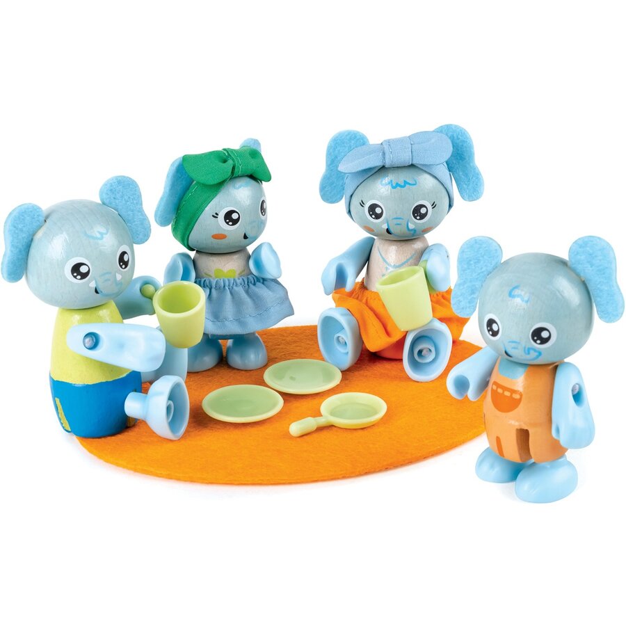 Jucarie elephant family toy figure