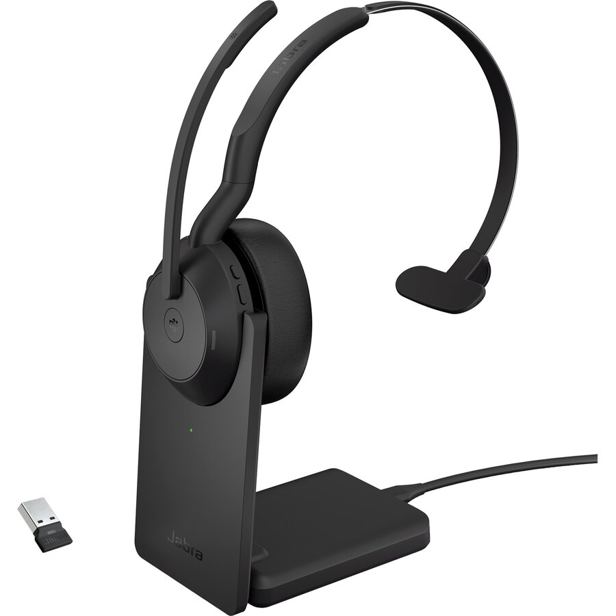 Casti Evolve2 55 USB-A MS Mono Stand Fara Fir - imagine 2