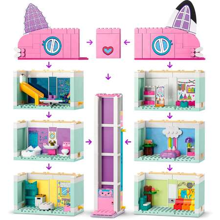LEGO Gabby's Dollhouse ITGalaxy.ro