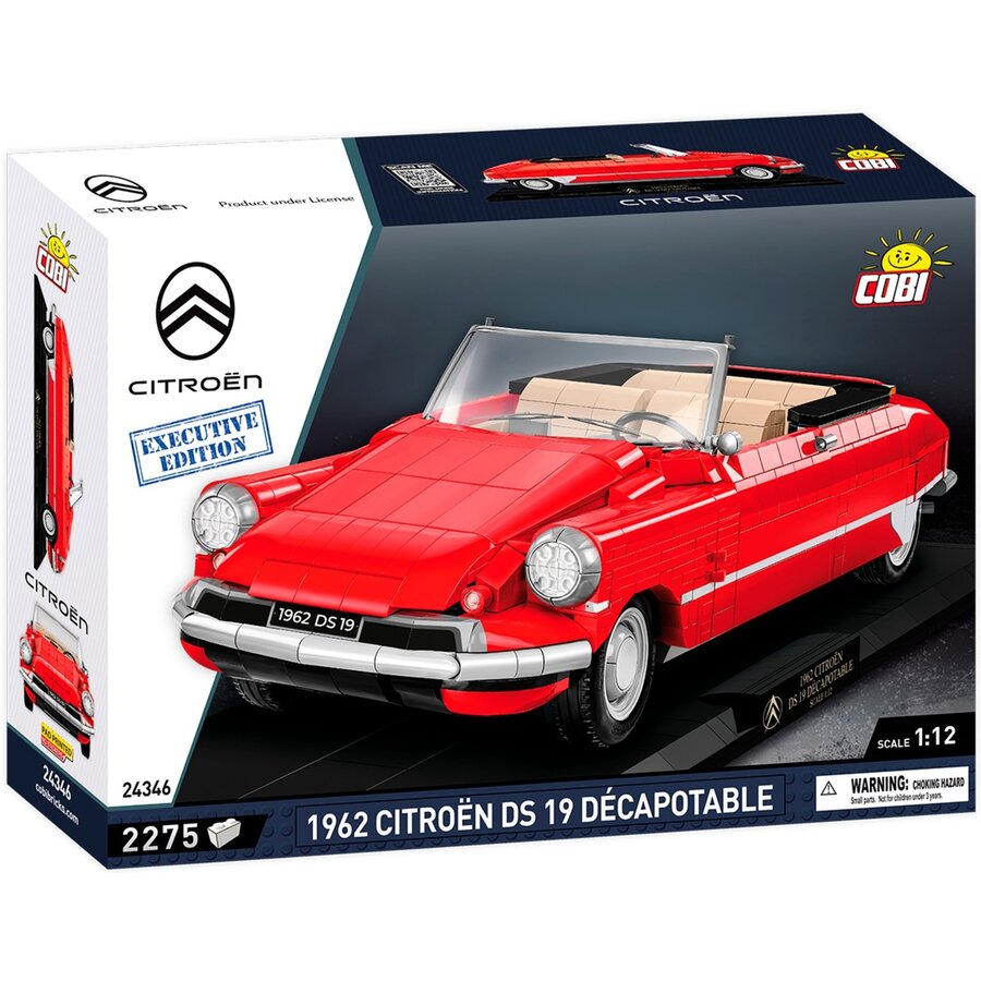 Jucarie 1962 Citroen DS 19 Convertible Executive Edition, construction toy