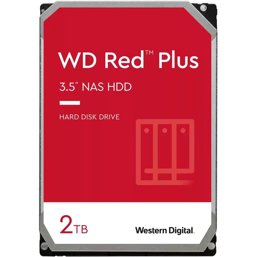 Hard disk Red Plus 2TB SATA 3.5inch