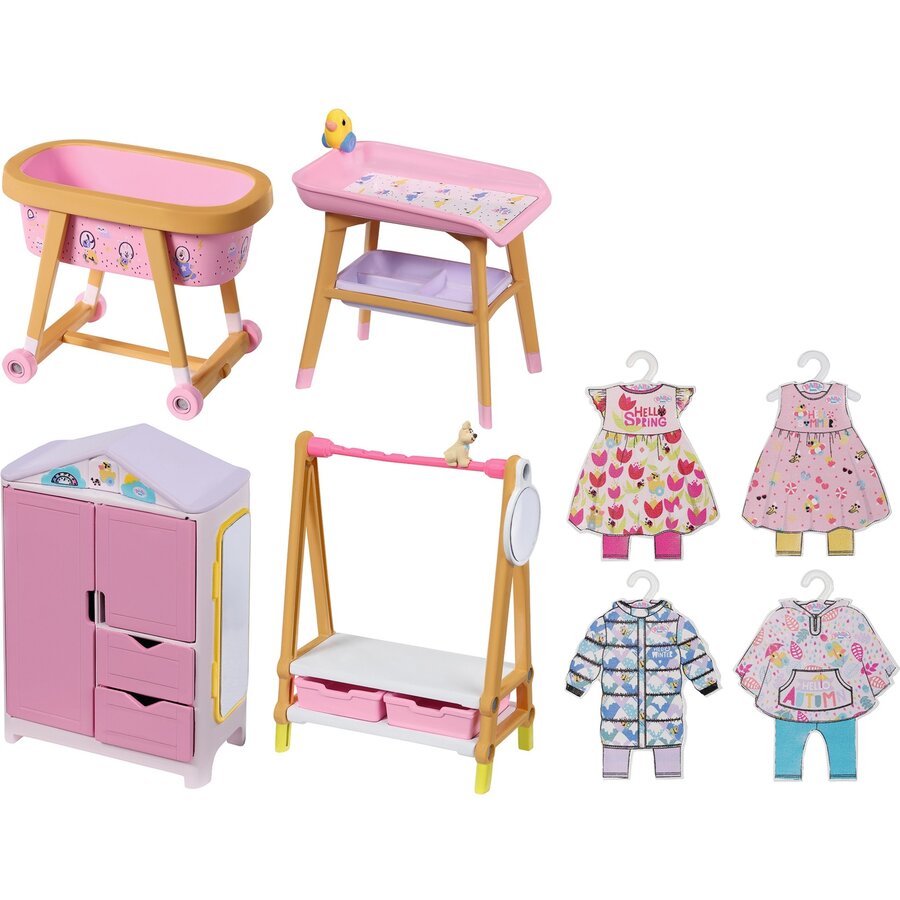 ZAPF Creation BABY born Minis - Playset furniture set, doll furniture