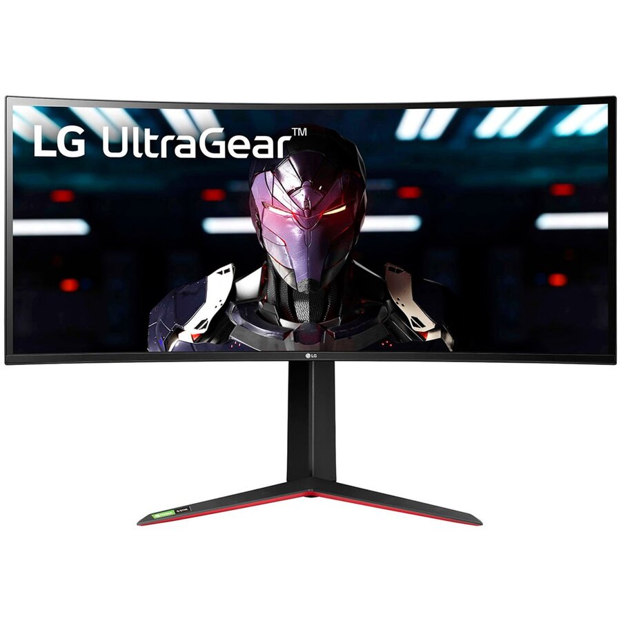 Monitor UltraGear 34GN850P-B, gaming monitor - 34 - black/red, UWQHD, IPS, HDMI, DisplayPort, G-Sync