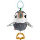 Flutter Toucan To-Go, cuddly toy (grey/white)