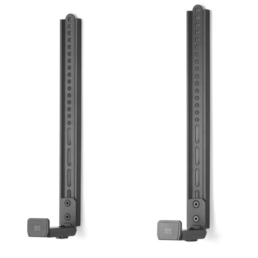 One for all Universal Soundbar Mount, Wall Mount (Black)