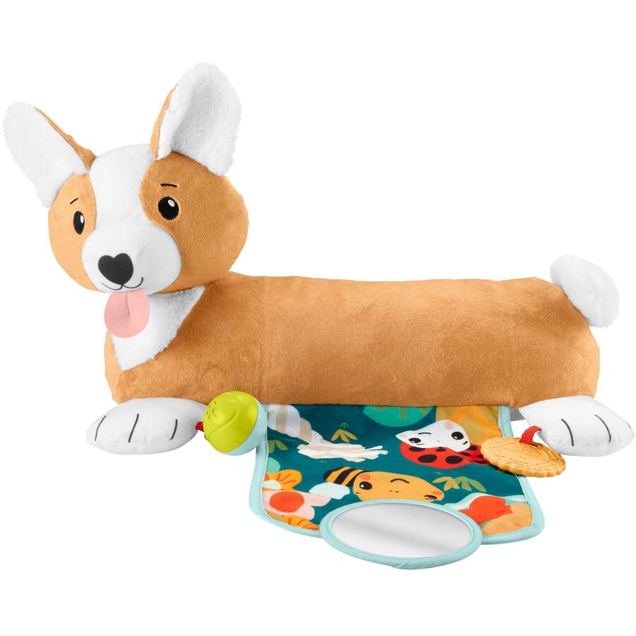 Fisher-Price 3-in-1 Puppy Play Pillow, Cuddly Toy