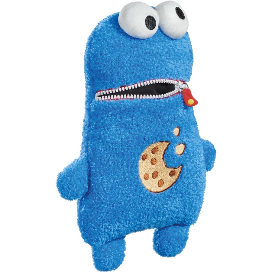 Jucarie Spiele Worry Eater Cookie Monster Cuddly Toy (Blue, Size: 29 cm)