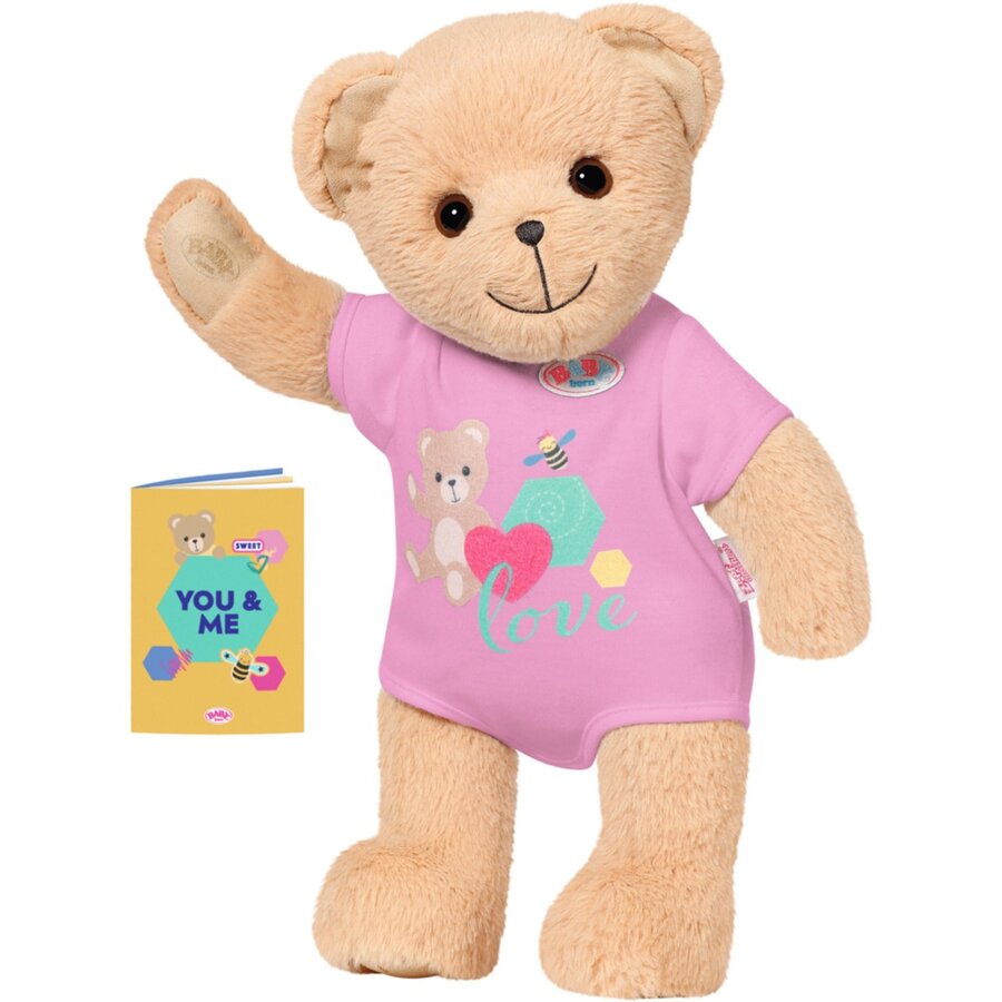 ZAPF Creation BABY born bear pink, cuddly toy (open packaging)