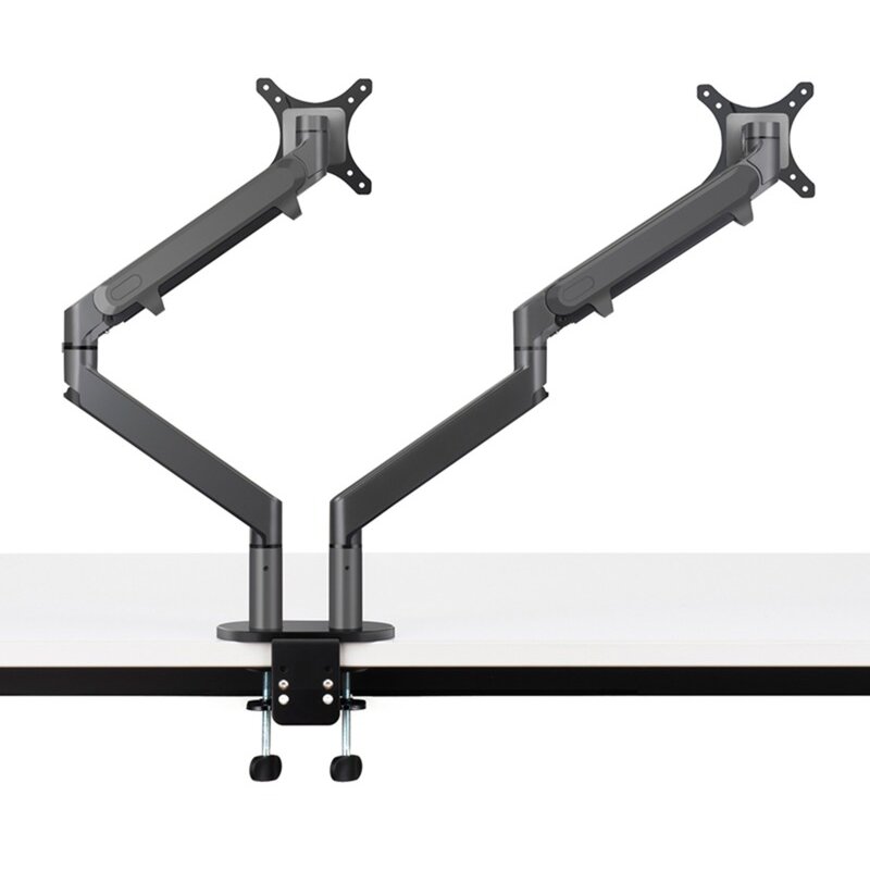 Suport Monitor HA gas lift arm Medium Dual, monitor holder (dark grey)