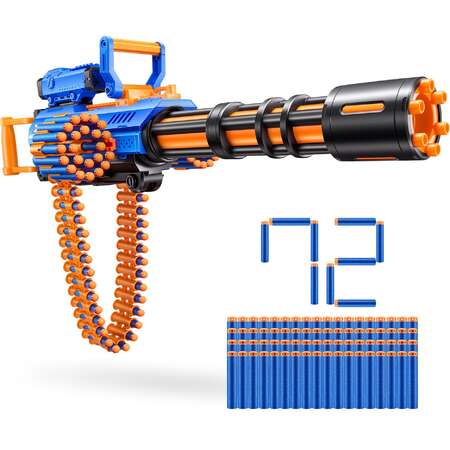 Blaster cu Sageti Zuru X-Shot Insanity Rage Fire 72 Darts Trepied