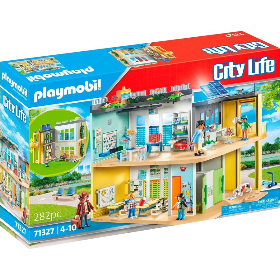 Jucarie 71327 City Life Large School, Construction Toy