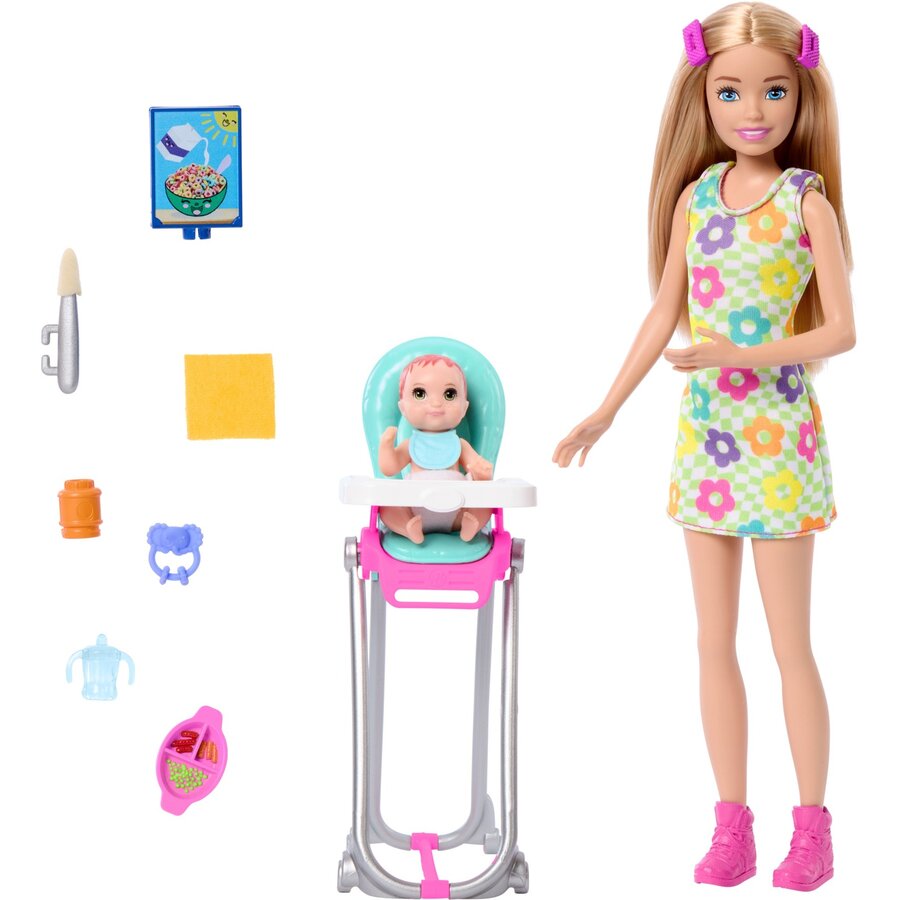 Mattel Family & Friends New Skipper Babysitters Inc. Playset Doll