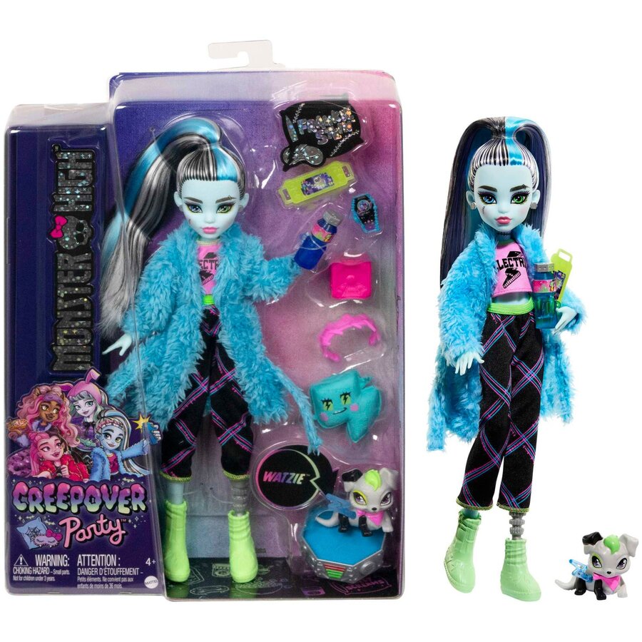 Jucarie Monster High Creepover Doll Frankie