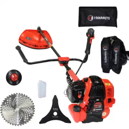 Motocoasa Yamamoto Benzina 6CP 52CC YBC-57 2T 10000RPM Rosu