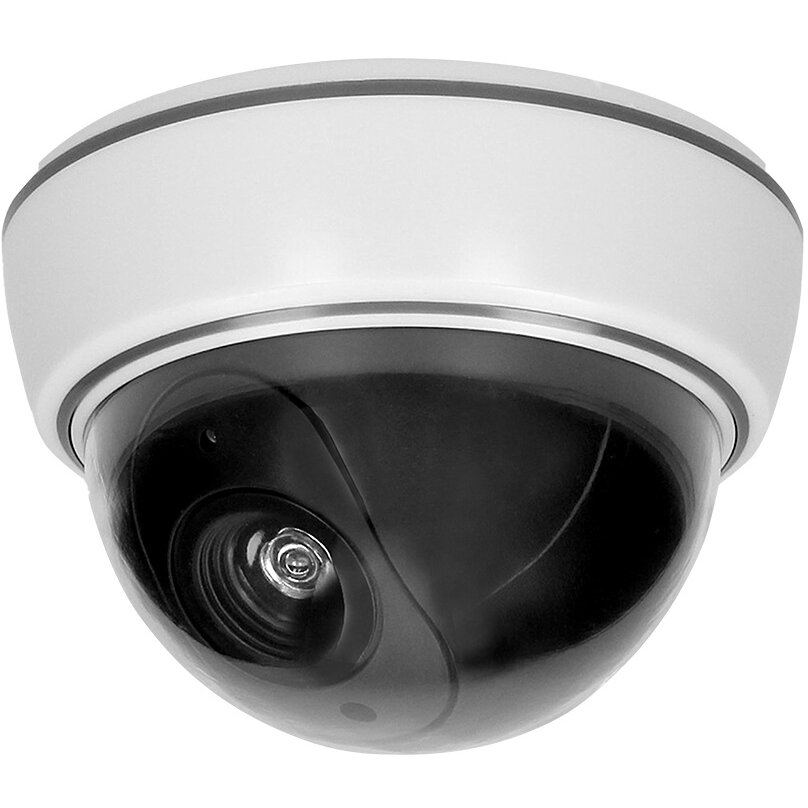 Camera Supraveghere Falsa Dummy CCTV Virone CD-7 Led 3 x AA IP20 Alb