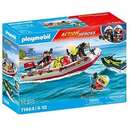 Action Heroes 71464 Fire Brigade Boat with Jet Ski