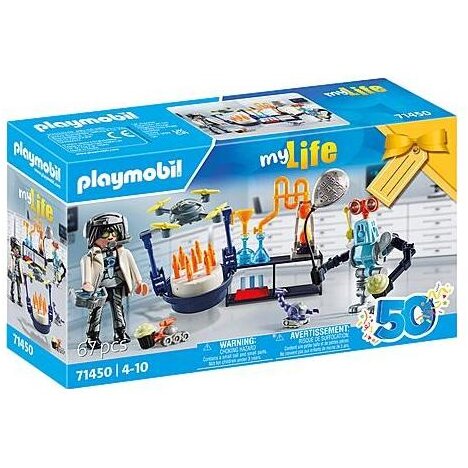 City Life 71450 Scientist with Robots