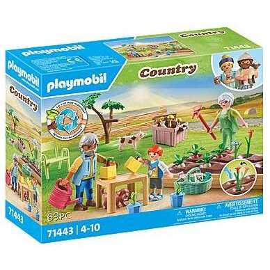 PLAYMOBIL Country 71443 Grandparents' Vegetable Garden