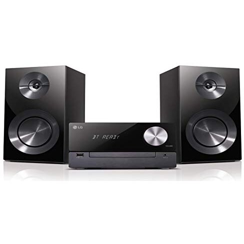 LG CM2460DAB, compact system (black, CD, Radio, Bluetooth)