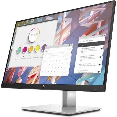 Monitor E24 G4, LED monitor - 23.8 - black, FullHD, IPS, USB hub