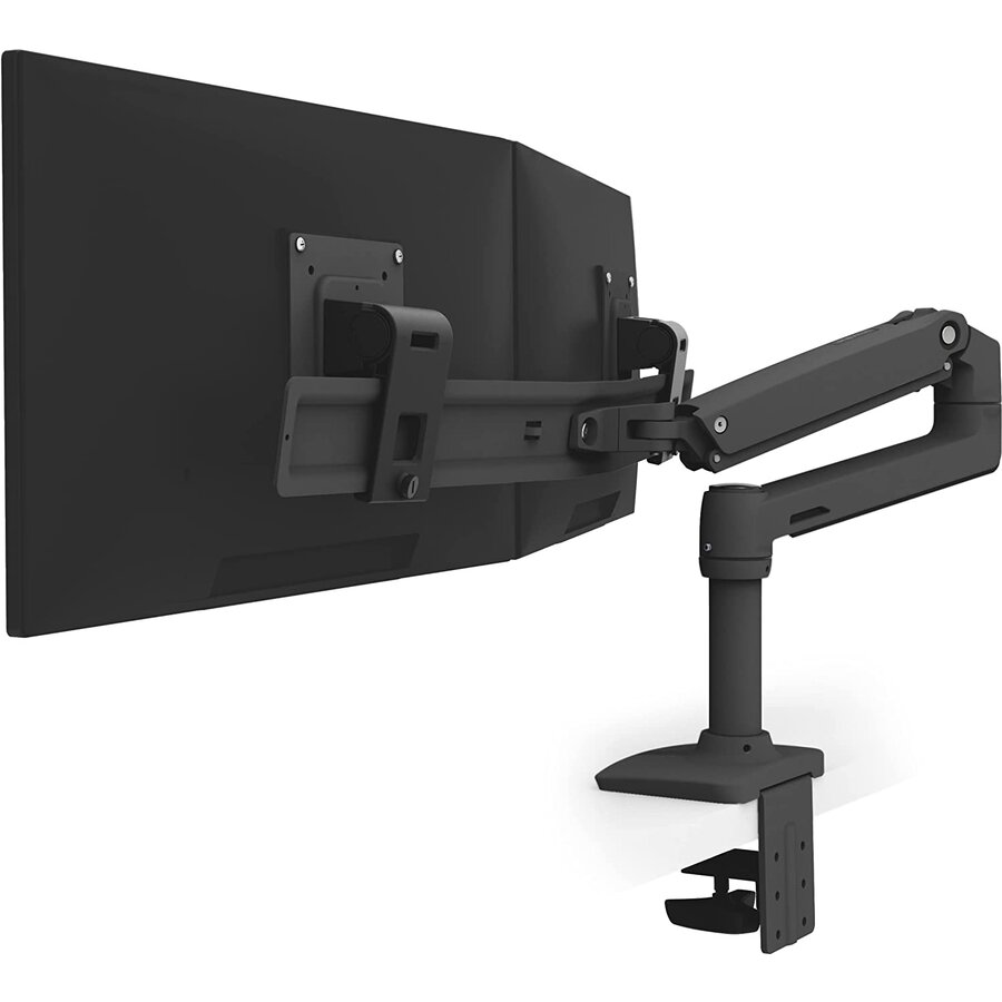 Suport Monitor LX Dual Direct Monitor Arm black - Desk mount 45-489-224