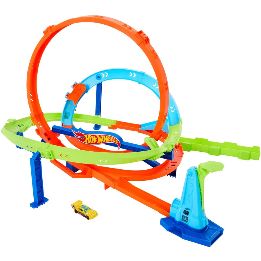 Hot Wheels Loop Cyclone Challenge, race track