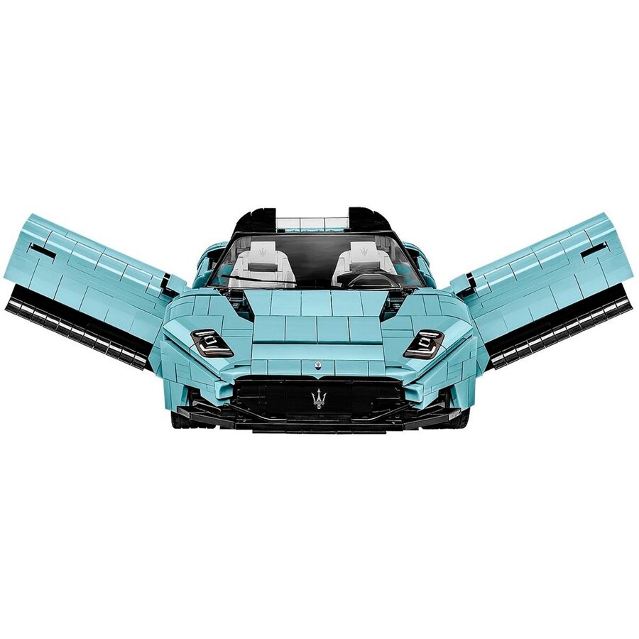 Set Construcție Cobi Maserati MC20 Cielo Executive Edition 10 Ani+ Albastru — imaginea 4