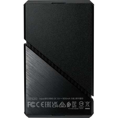 SSD Extern ADATA SE920 1 TB, External SSD (black, USB-C 4.0 (40 Gbit/s))
