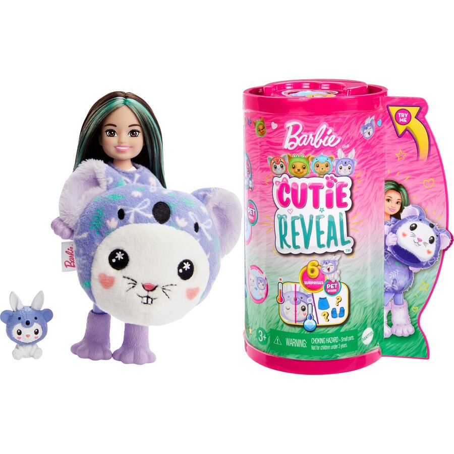 Mattel Cutie Reveal Chelsea Costume Cuties Serie - Bunny in Koala