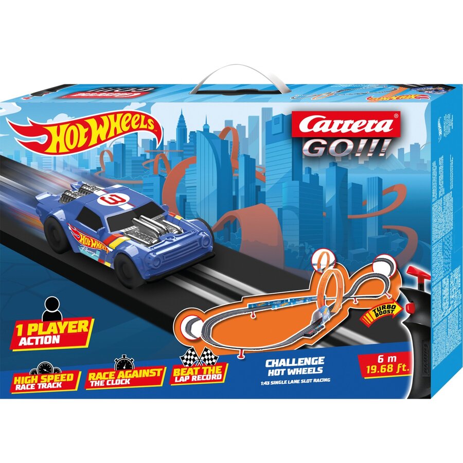 Jucarie GO!!! Challenge - Hot Wheels, racetrack