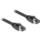 network cable RJ-45 Cat.8.1 S/FTP, up to 40 Gbps (black, 10 meters)