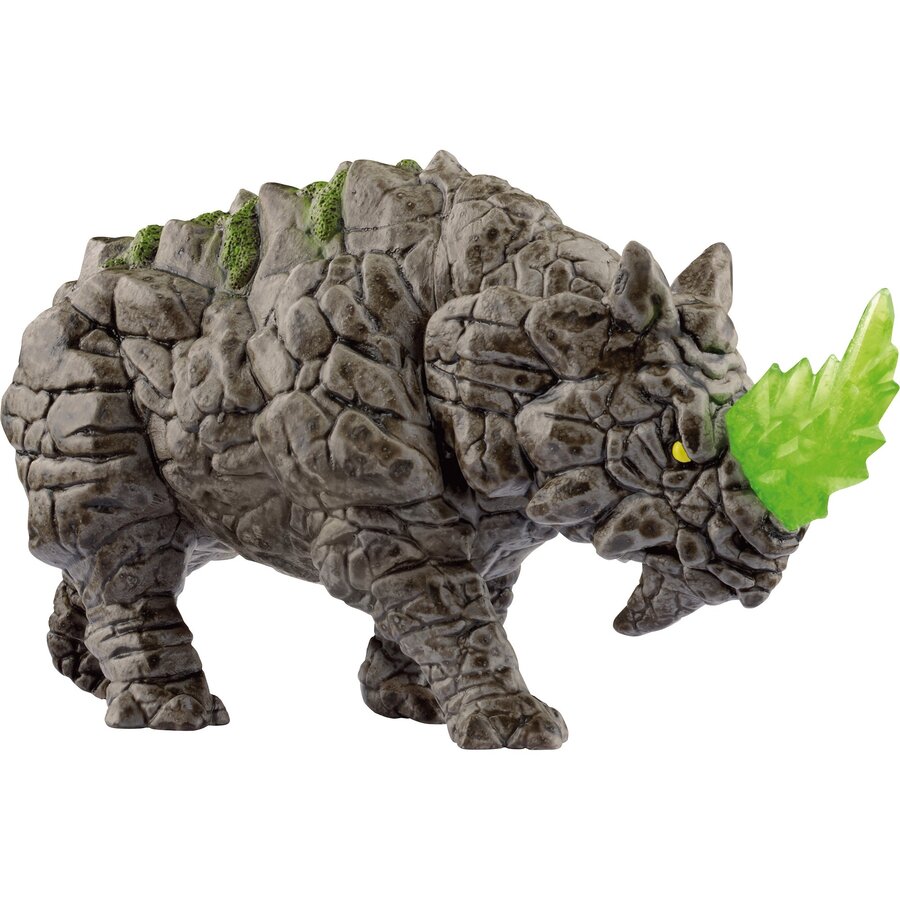 Figurina Schleich Eldrador Creatures Lupta Rinocer 7 Ani+ Gri/Verde