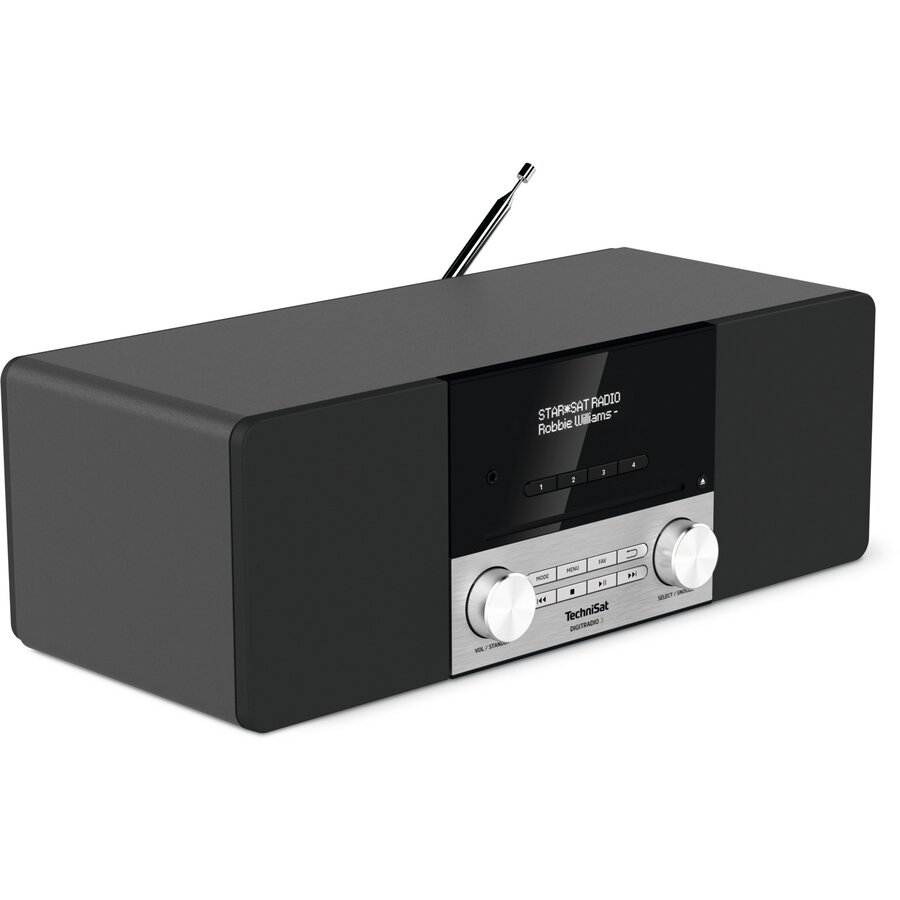 Sistem DIGITRADIO 3 (walnut/black, DAB, FM, Bluetooth)