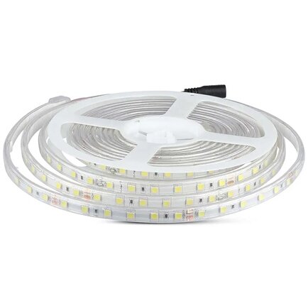 Banda LED SMD5050 24V 60LED/M 4000K IP65 5M Alb