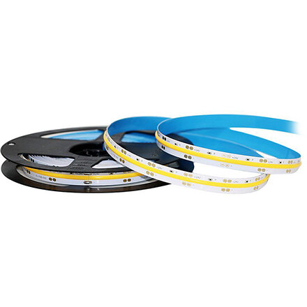 Banda LED COB 24V 3000K IP20 5M Alb Cald