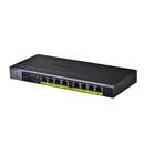 GS108PP Unmanaged Gigabit Ethernet (10/100/1000) Black Power over Ethernet (PoE)
