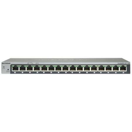 Switch NetGear GS116 Unmanaged Gigabit Ethernet (10/100/1000) Grey