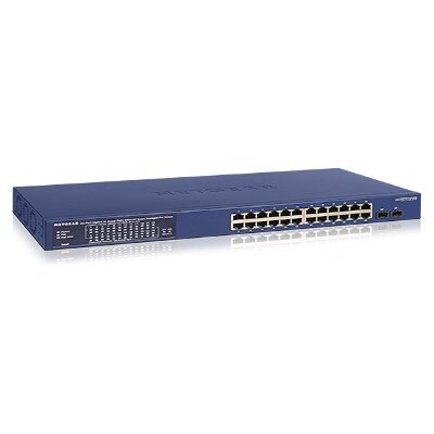 Switch S724TPP Managed L2/L3/L4 Gigabit Ethernet (10/100/1000) Power over Ethernet (PoE) Blue