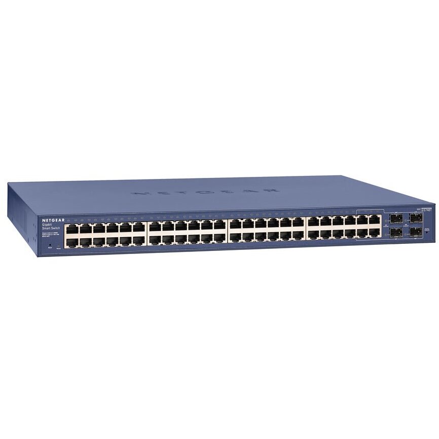 Switch GS748T Managed L2+ Gigabit Ethernet (10/100/1000) Blue