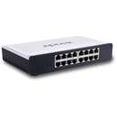 S16 Unmanaged Fast Ethernet (10/100) Black, White
