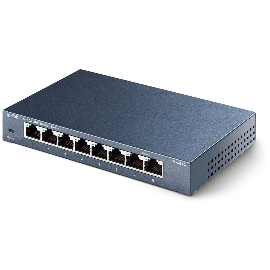 Switch 8-Port 10/100/1000Mbps Desktop