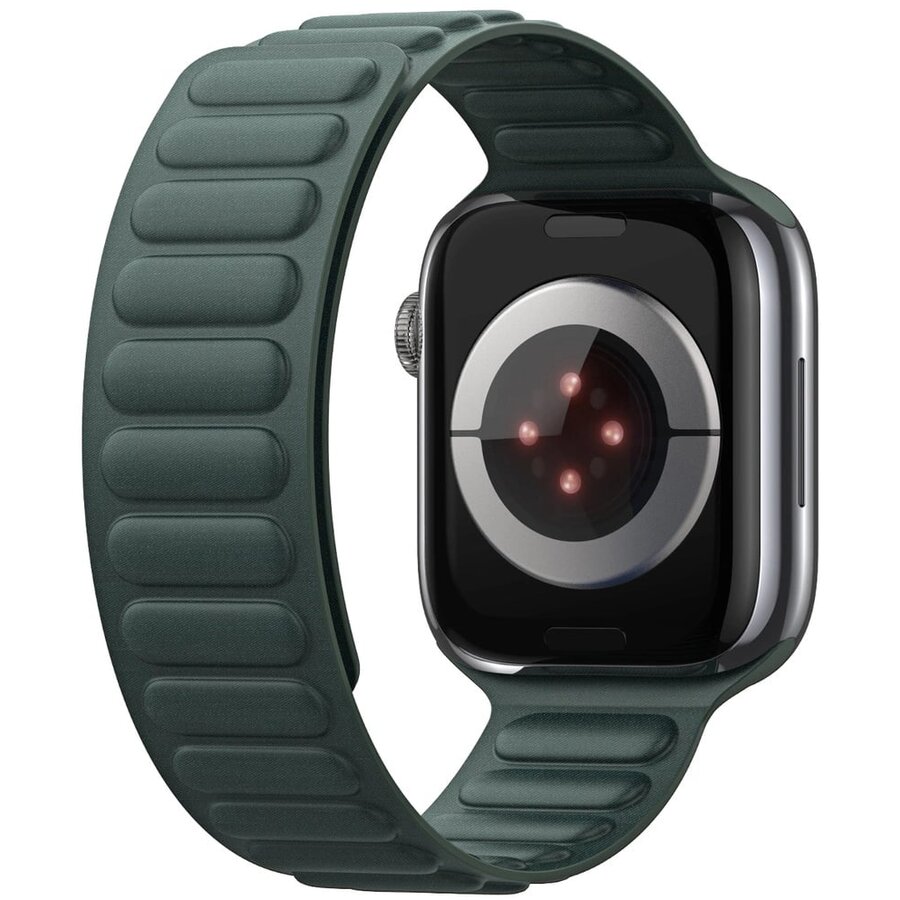 Accesoriu smartwatch Magnetic BL compatibila cu Apple Watch 4/5/6/7/8/SE 38/40/41mm Verde