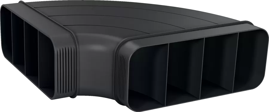 Cot Orizontal Bosch HEZ9VDSB1 90grade Tip Tata pentru Tubulatura Rectangulară Negru