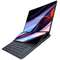 Laptop ASUS ZenBook Pro 14 Duo OLED UX8402VV-P1021X Core i9-13900H 14,5inch 32GB 2TB Windows 11 Pro RTX4060 Negru