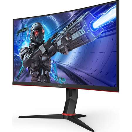 Monitor AOC C27G2ZU / BK - 27 - gaming monitor (black / red, FullHD, AMD Free-Sync, HDMI)