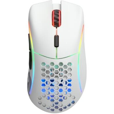 Mouse Gaming Model D Wireless Alb Mat