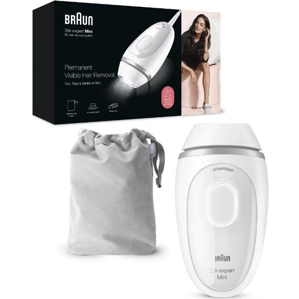 Epilator PL1124 Silk-expert Mini IPL Epilator White